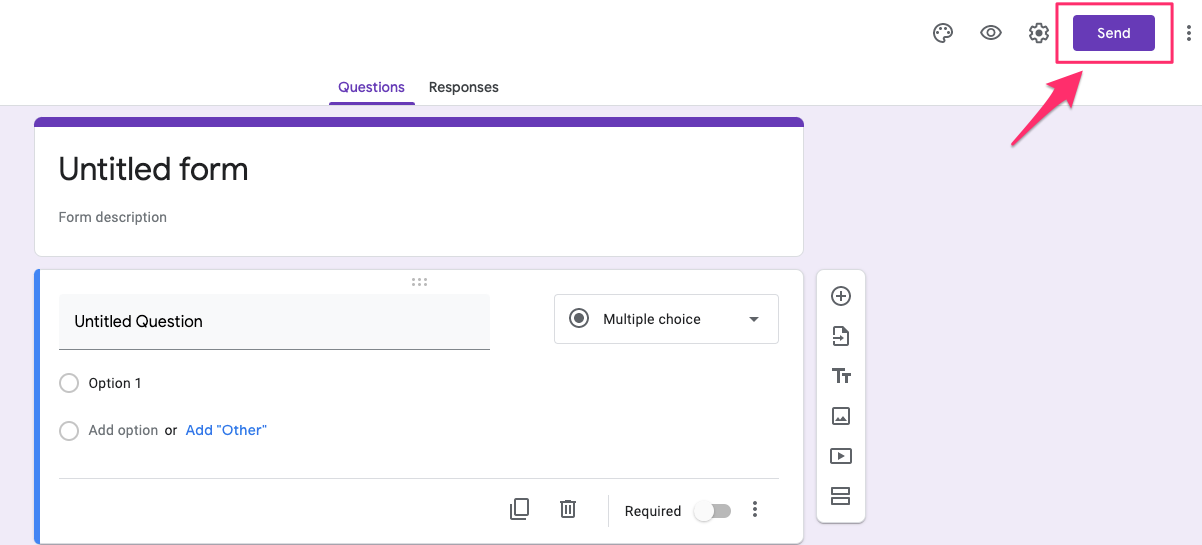 How do I add a Google Form to my course?